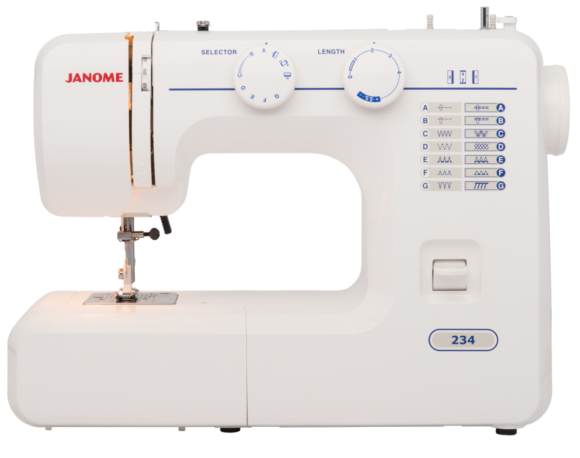 Janome 234 Sew Easy Sewing Machine at K-W Sewing Machines in Kitchener